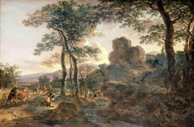 A Mountain Path by Jan Dirksz Both
